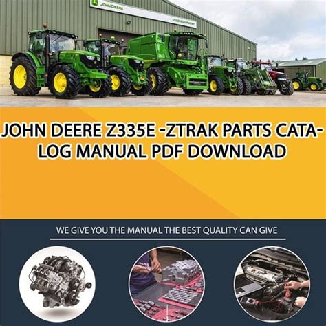 John deere z335e owners manual. Things To Know About John deere z335e owners manual. 